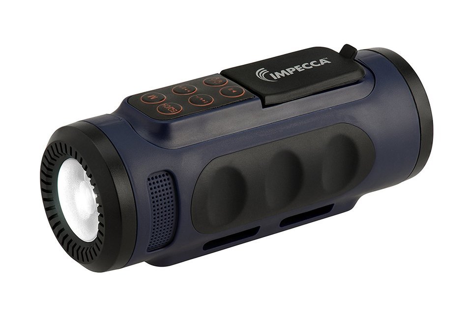 Impecca Bluetooth Bicycle Speaker with Headlight (Green) N25