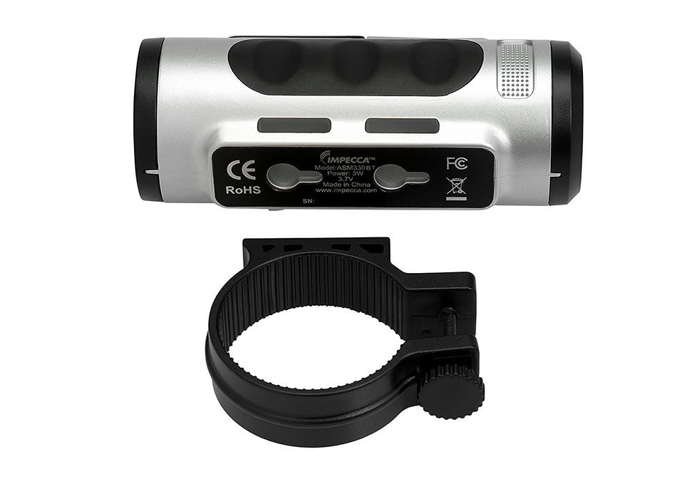 Impecca Bluetooth Bicycle Speaker with Headlight (Green) N31