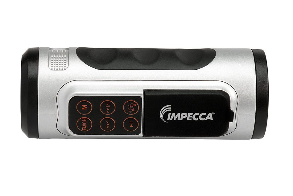 Impecca Bluetooth Bicycle Speaker with Headlight (Green) N34