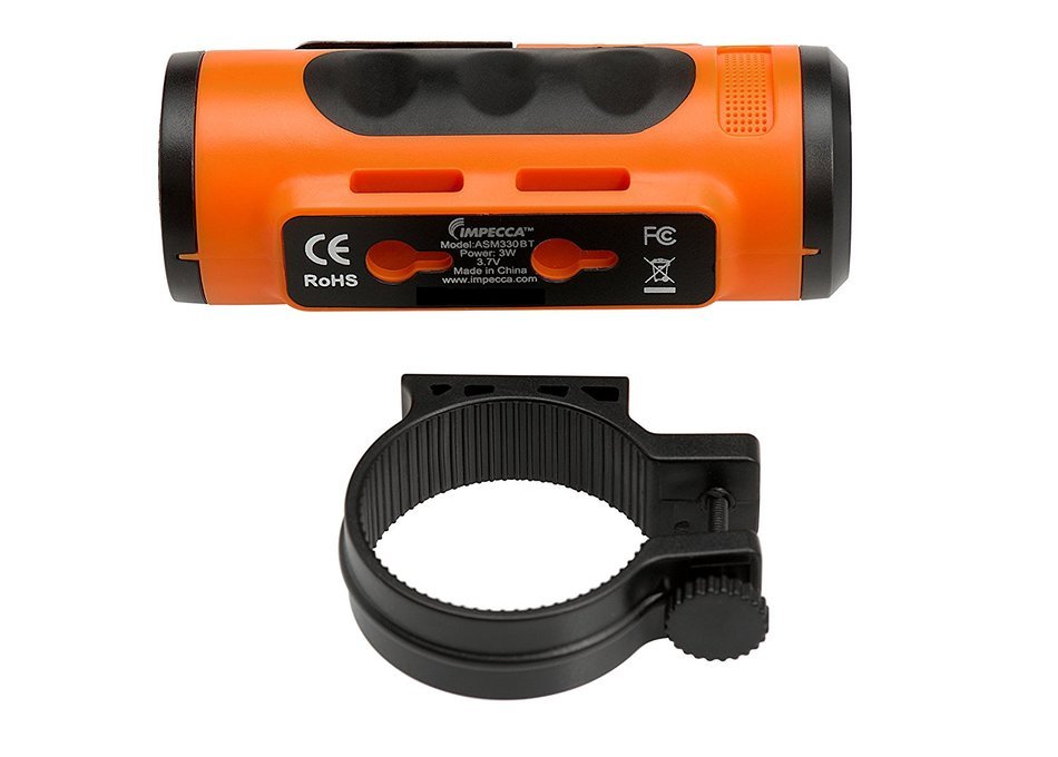 Impecca Bluetooth Bicycle Speaker with Headlight (Green) N38