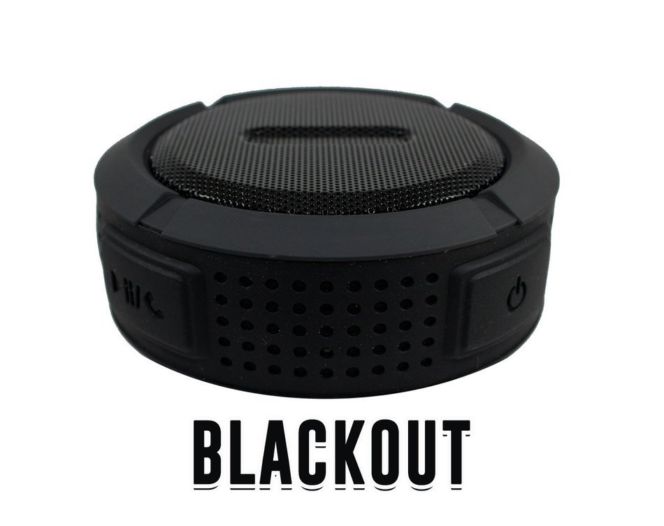 SOUNDXL Blackout C-Series Bluetooth Wireless Waterproof Speaker for iPhones, Android, Tablets, Smartphones and... N2