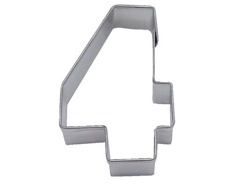 R&M Number 4 Cookie Cutter in Durable, Economical, Tinplated Steel