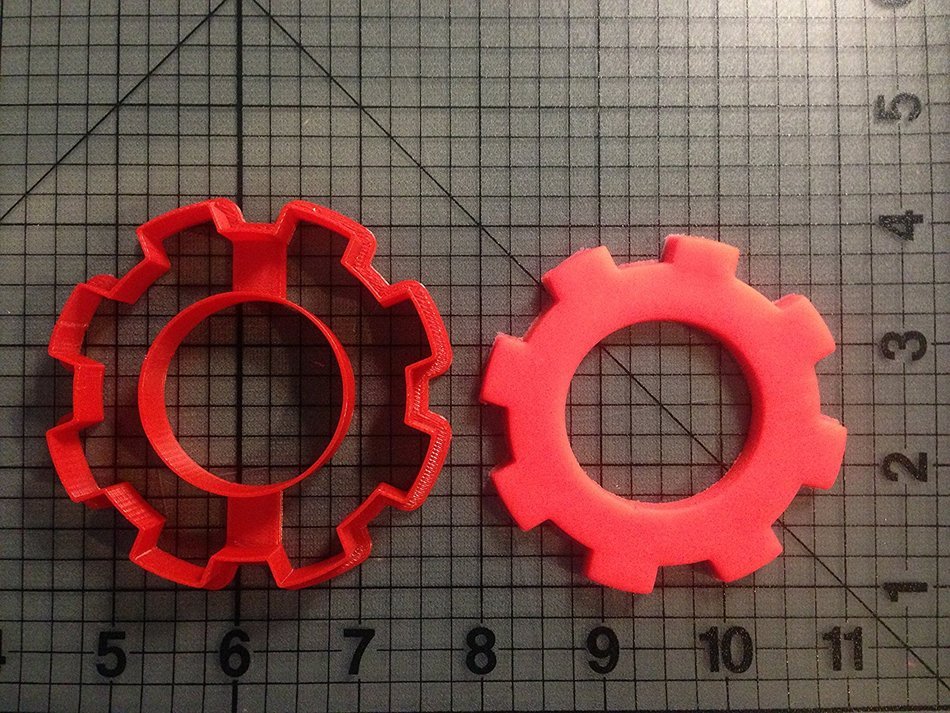 Gear Cookie Cutter (2 inches) N2