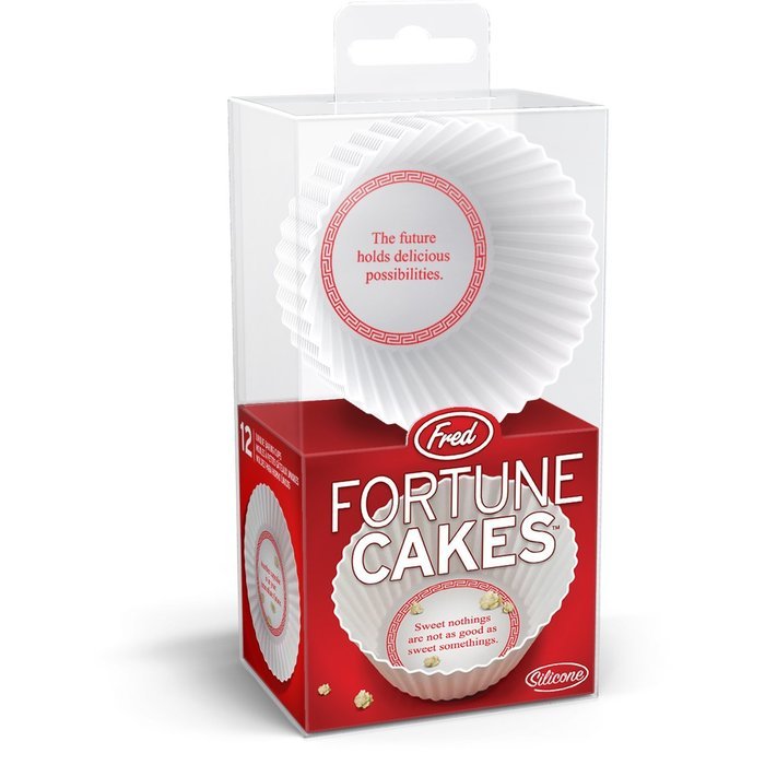 Fred & Friends MUFFIN TOPS Denim-Style Baking Cups, Set of 4 N8