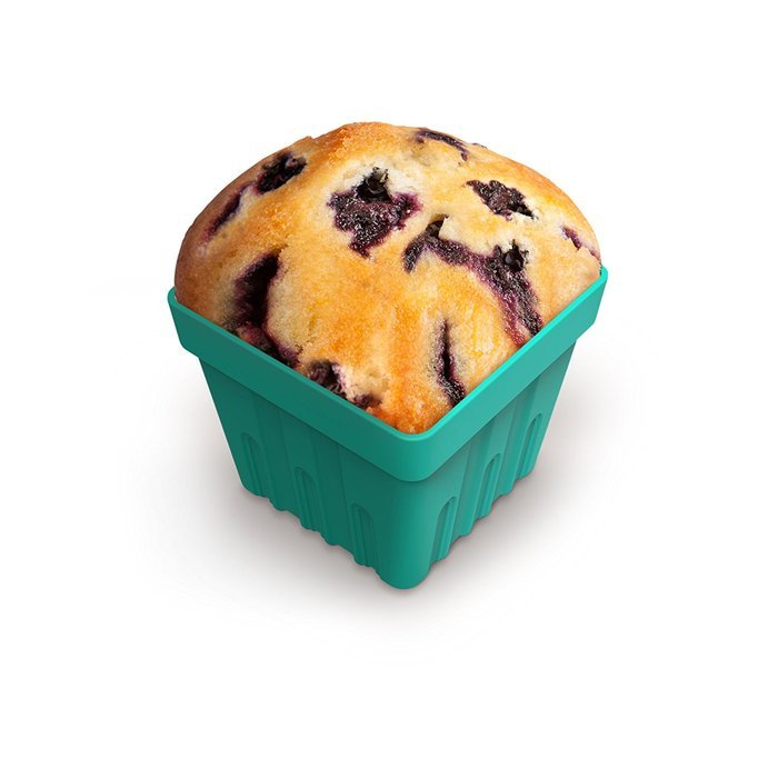 Fred & Friends MUFFIN TOPS Denim-Style Baking Cups, Set of 4 N19