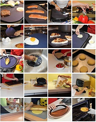 Bluetech Non Stick Baking Sheets are foil coated with exclusive cover Eterna, which is most advanced nonstick... N2