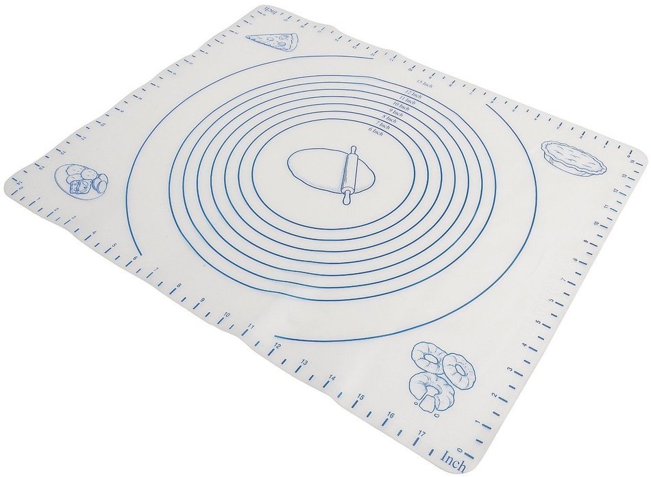 Norpro Silicone Pastry Mat Baking Sheet Liner with Measuring Dough or Pie Crusts N2