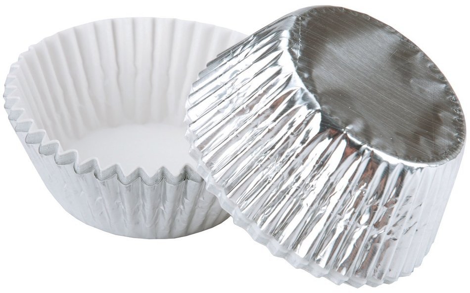 Wilton Standard Baking Cups - Silver Foil