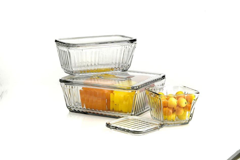 Anchor Hocking 81884l11 2 Cup Glass Refrigerator Storage Container N2
