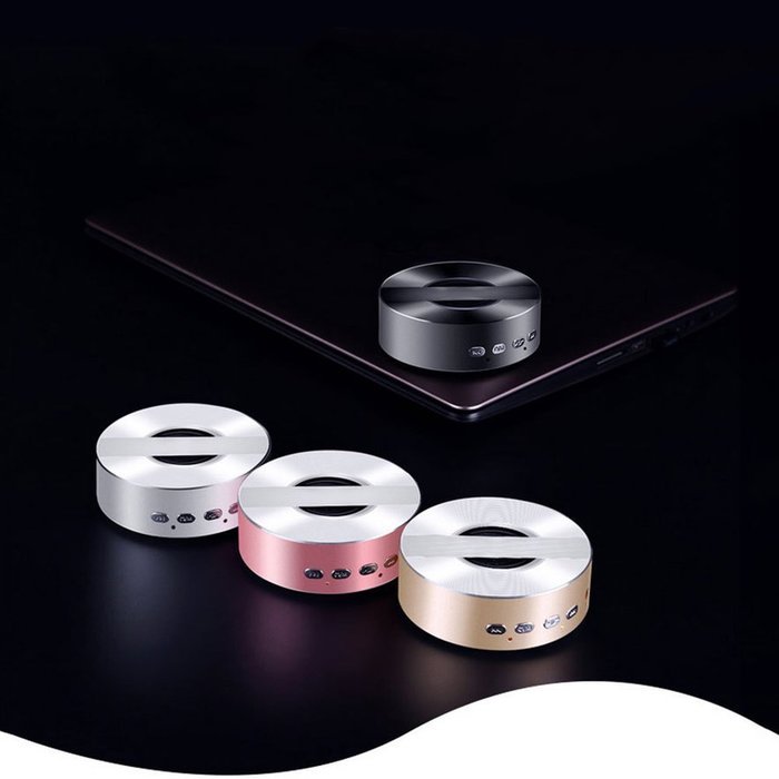 Bluetooth Speaker Mini Wireless Subwoofer Home Outdoor Portable Stereo Subwoofer by Techcell N6