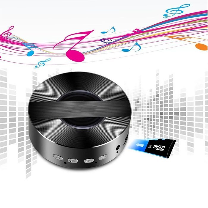 Bluetooth Speaker Mini Wireless Subwoofer Home Outdoor Portable Stereo Subwoofer by Techcell N12