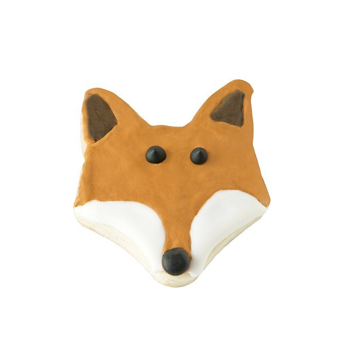 Fox Run Brands Fox Head Cookie Cutter, Metallic N2
