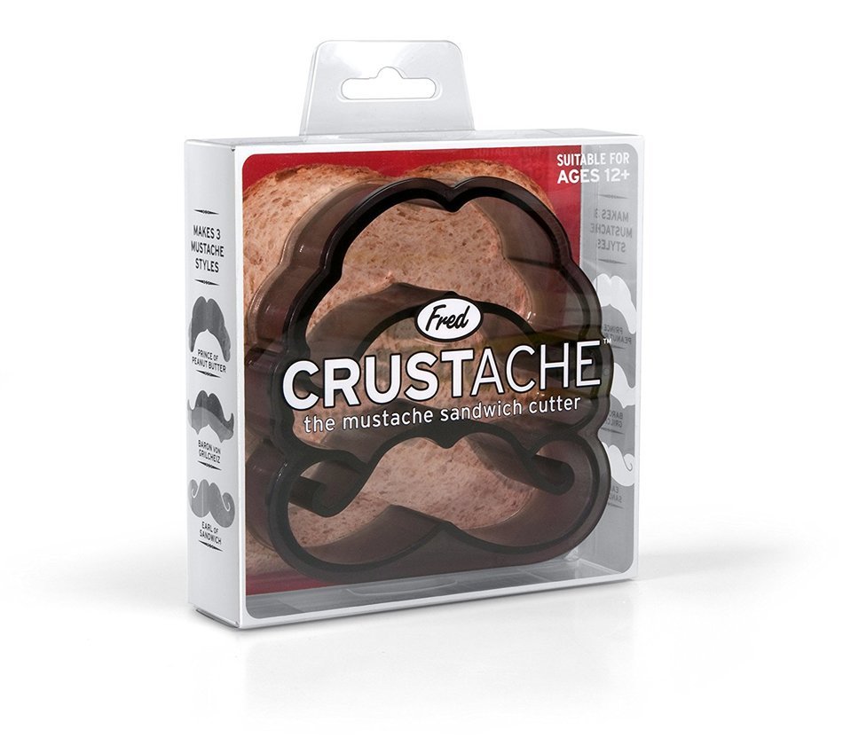 Fred & Friends CRUSTACHE Mustache Shaped Crust Cutter N3