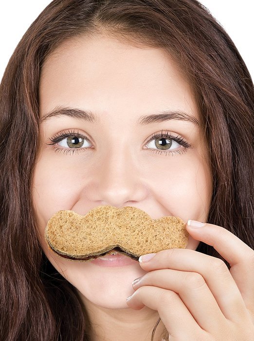 Fred & Friends CRUSTACHE Mustache Shaped Crust Cutter N7