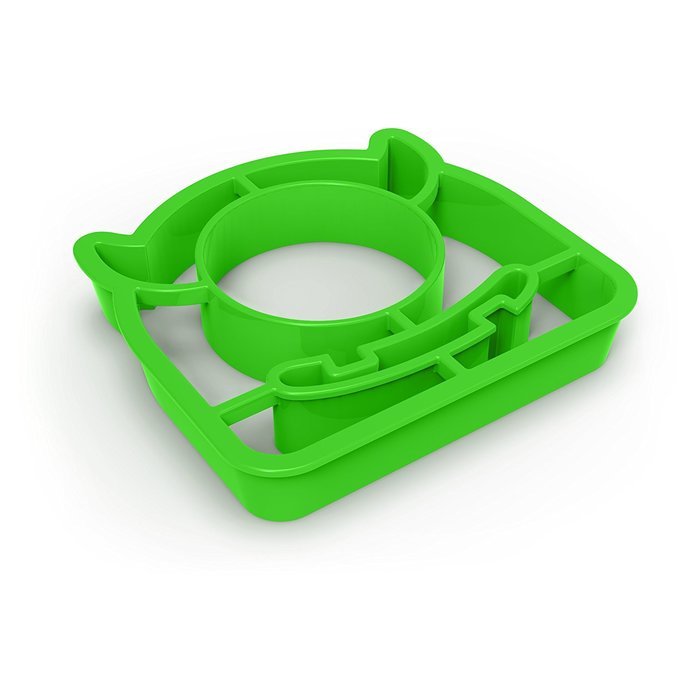 Fred & Friends CRUSTACHE Mustache Shaped Crust Cutter N8