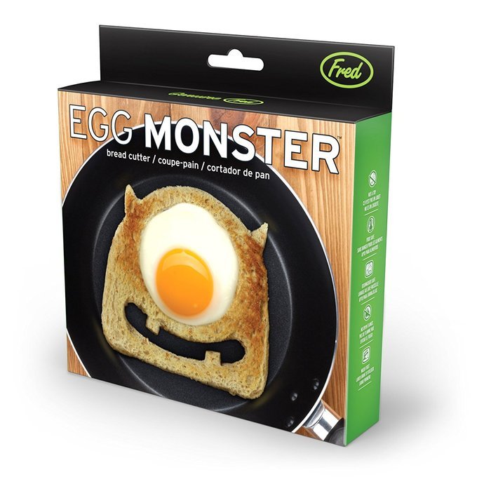 Fred & Friends CRUSTACHE Mustache Shaped Crust Cutter N10
