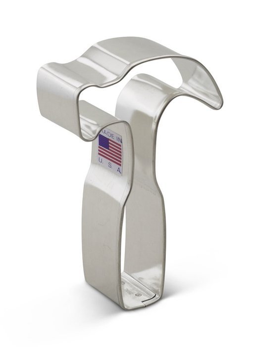 Ann Clark Hammer Cookie Cutter - 4 Inches - Tin Plated Steel