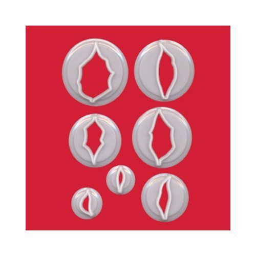 FMM Poinsettia Cutters, 7 piece set