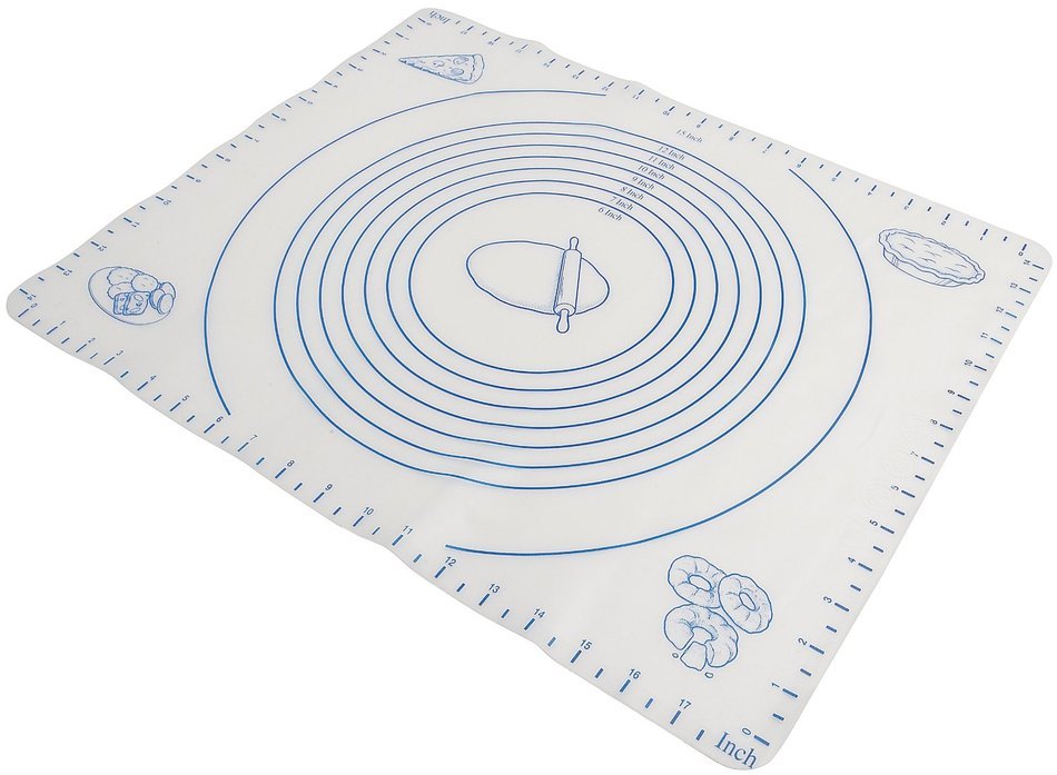 Norpro Silicone Pastry Mat Baking Sheet Liner W/ Measuring Pie Crust Dough New