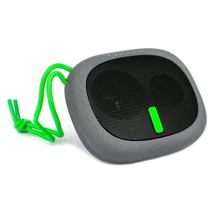 HWAY Mini 2600mah Power Bank with Wireless Portable Bluetooth Speaker (Blue) N7