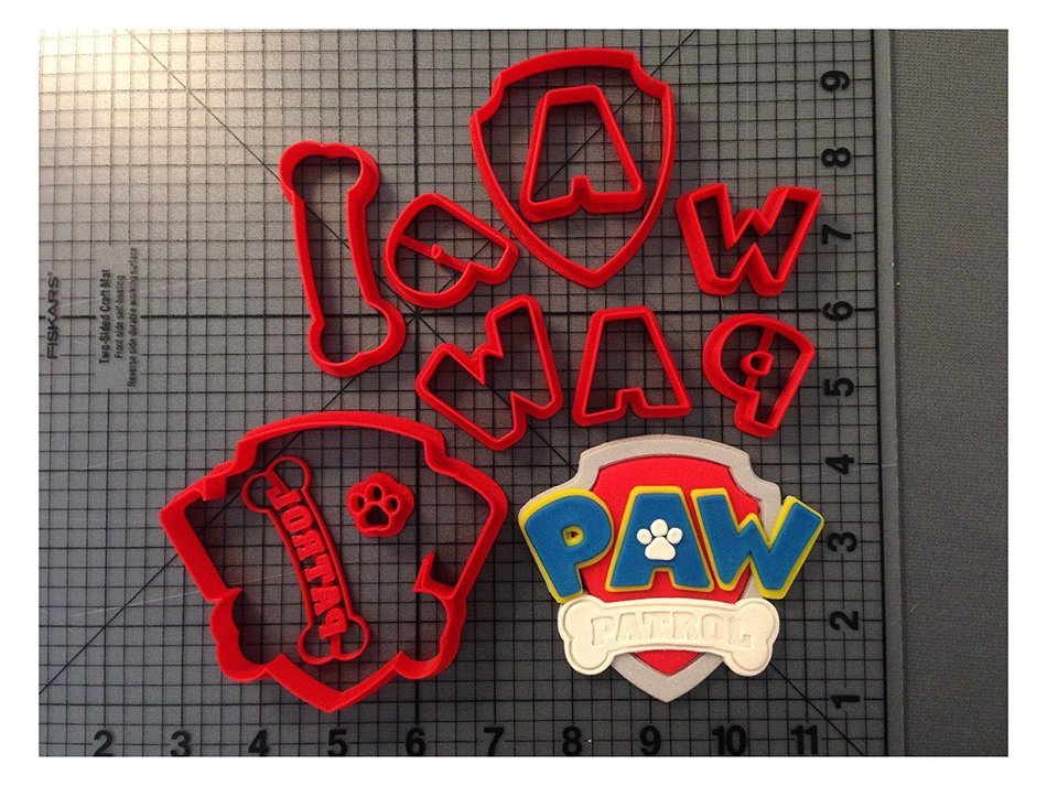 New Paw Cartoon 100 Cookie Cutter Set (4 inches)