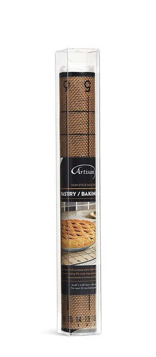 Artisan Silicone Baking Set with Mat Liners for Half-Size Cookie Sheets with Red Border, 16.5 x 11 inches, 2-... N11