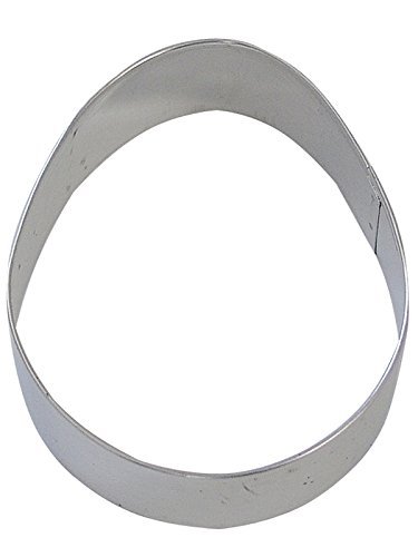 R&M Easter Egg 4" Cookie Cutter in Durable, Economical, Tinplated Steel