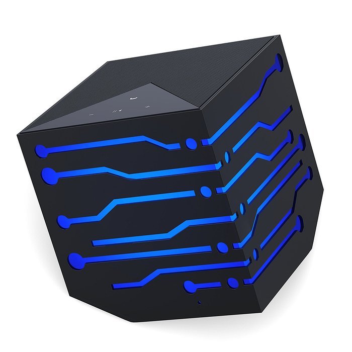 Vomercy Wireless Bluetooth Speakers Portable Speakers Mini NFC Connection Loud Subwoofer Speaker Black