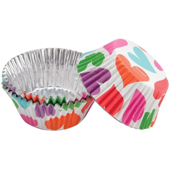 Wilton ColorCups Black/White Damask Standard Baking Cups, 36 Count N18