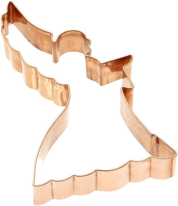 Old River Road Reindeer Shape Cookie Cutter, Copper N12