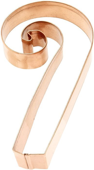 Old River Road Reindeer Shape Cookie Cutter, Copper N13