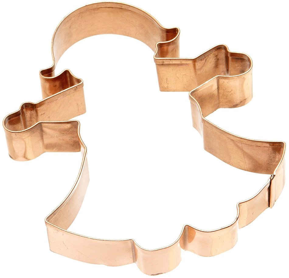 Old River Road Reindeer Shape Cookie Cutter, Copper N20