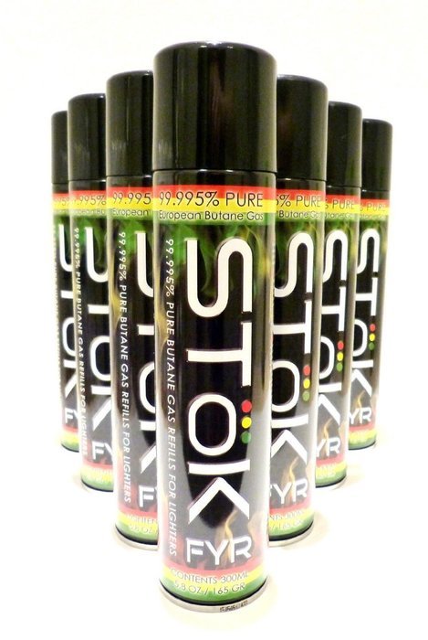 STOK FYR EUROPEAN BUTANE - British Lighter Refill Wholesale Fuel - Ultra refined 300 ML (12)