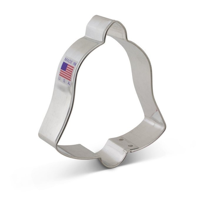 Ann Clark Bell Cookie Cutter - 3.6 Inches - Tin Plated Steel