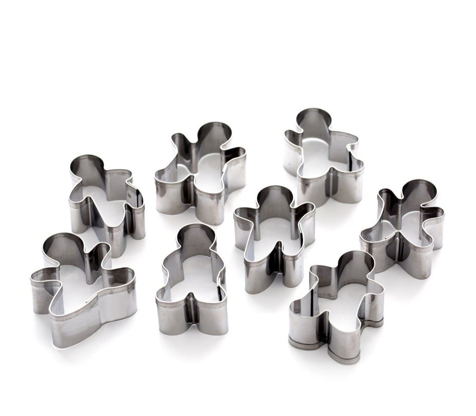 Dexam Mini Gingerbread Men Cookie Cutters 8 Piece Set N3