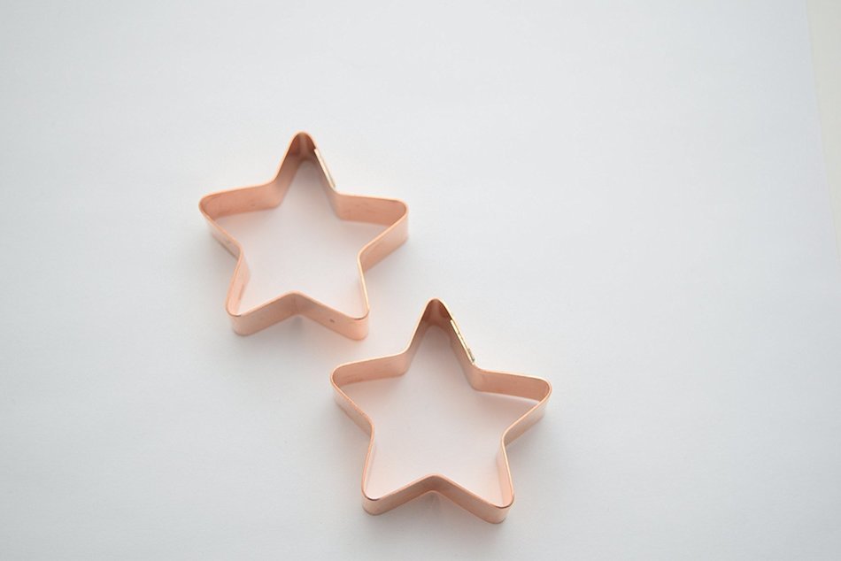 Pair of 2.25 Inch Little Star Cookie Cutters N3