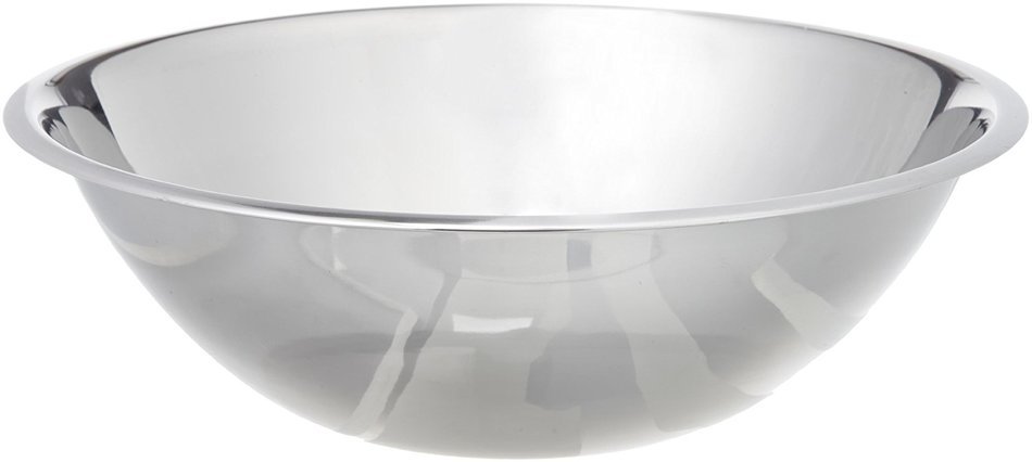2.25-Quart Wide Rimmed Stainless Steel Mixing Bowl N4