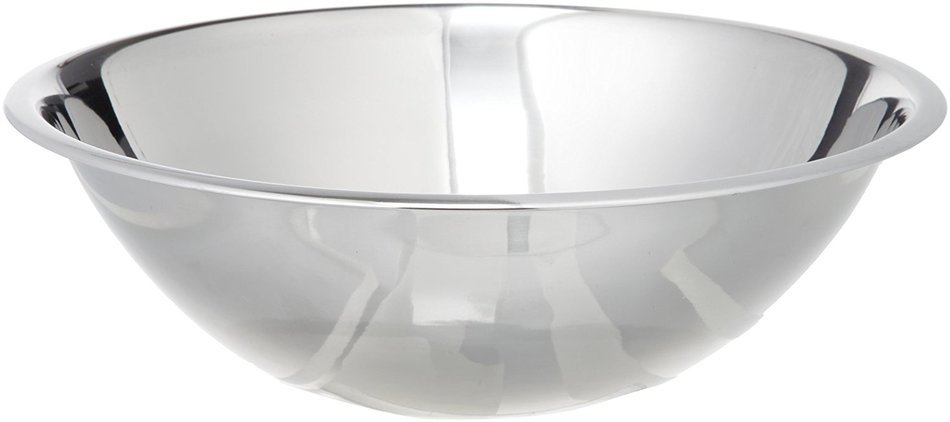 2.25-Quart Wide Rimmed Stainless Steel Mixing Bowl N5