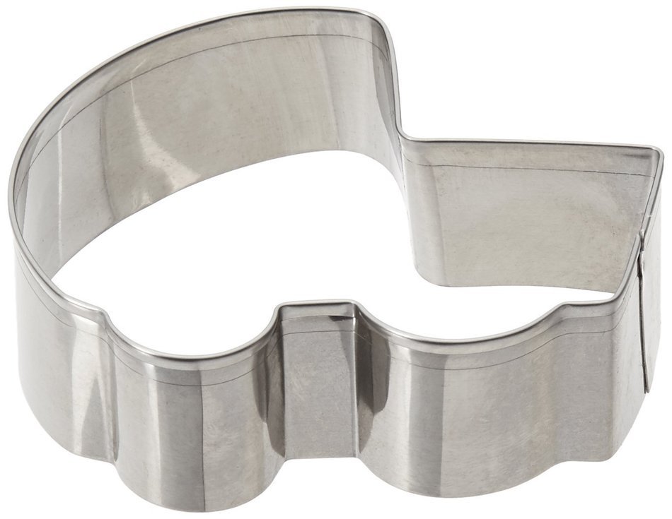 Fox Run Baby Carriage Cookie Cutter