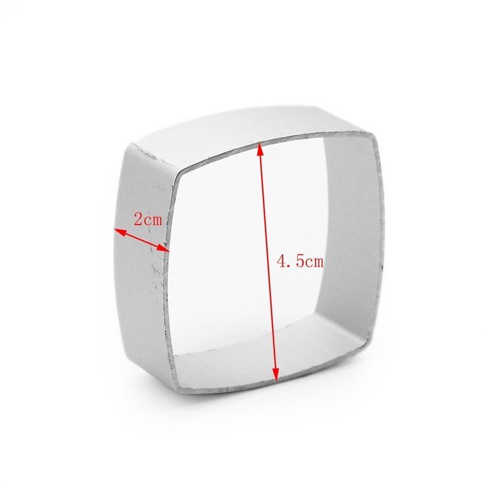 CY-buity Aluminum Fondant Decoration Cooky Biscuit Cutter Cake Tool Sugar Craft Diy Mould Model=Hexagon N27