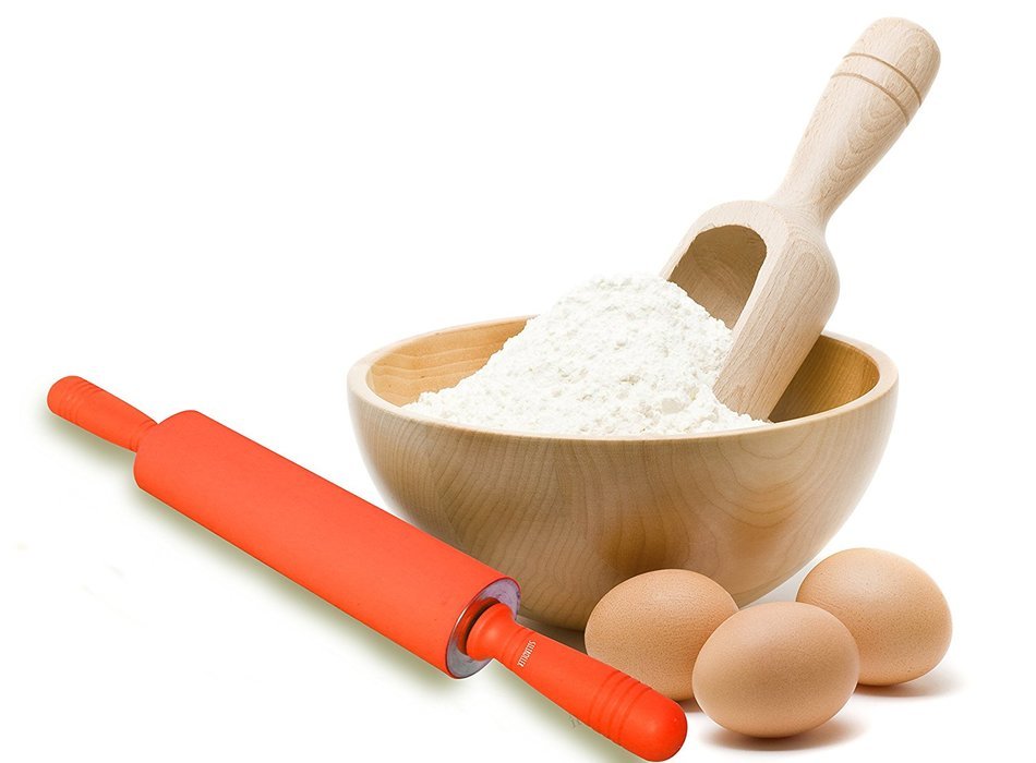 Silicone Rolling Pin - Orange - Non Stick - Siliroller N5