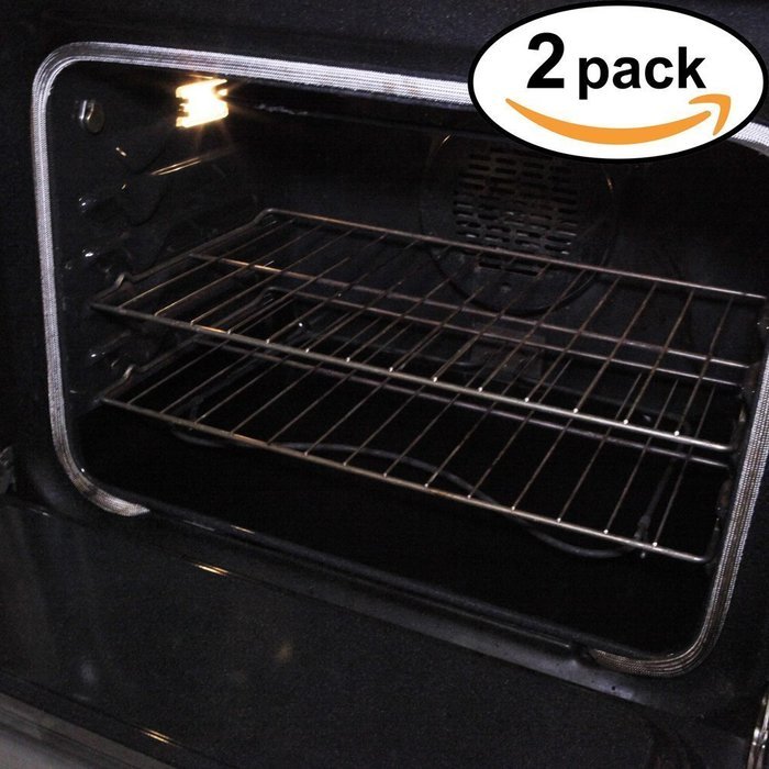 2 X Large Oven Liner - BPA Free Teflon Non-Stick Oven Liners or Pan Liners-17"x25" 2 PCS- Heavy Duty Use for Electric... N5