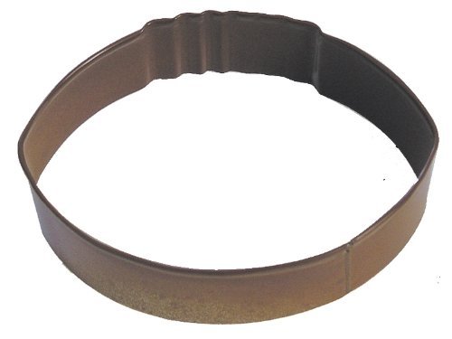 R&M Football 3.5" Cookie Cutter Brown With Brightly Colored, Durable, Baked-on Polyresin Finish