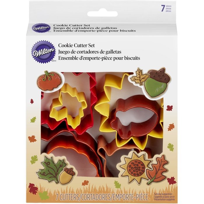 Wilton 7-Piece Autumn Cookie Cutter Set