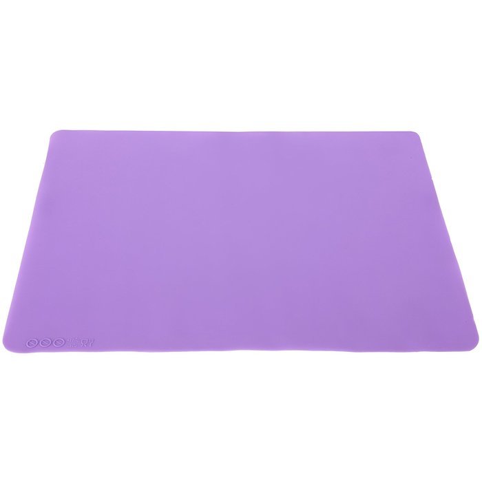 Bakerpan Silicone Baking Mat, Plain Mat 10 1/2 Inches by 14 1/2 Inches, Purple