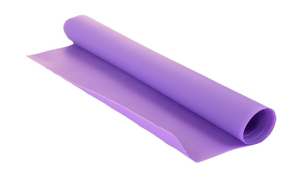 Bakerpan Silicone Baking Mat, Plain Mat 10 1/2 Inches by 14 1/2 Inches, Purple N2