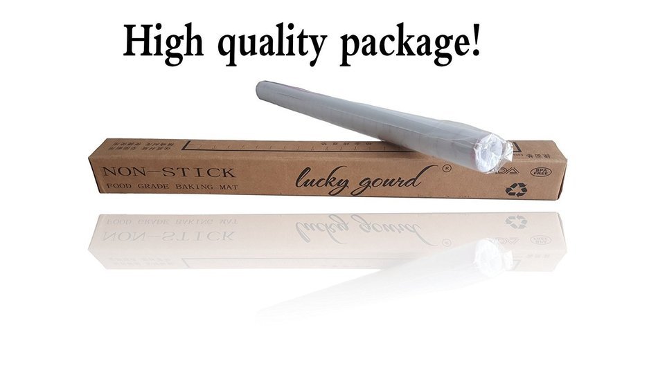 Lucky Gourd Silicone Baking Mat with Measurements Table,temperature,16*24inch.professional German Grade, Reusable... N2