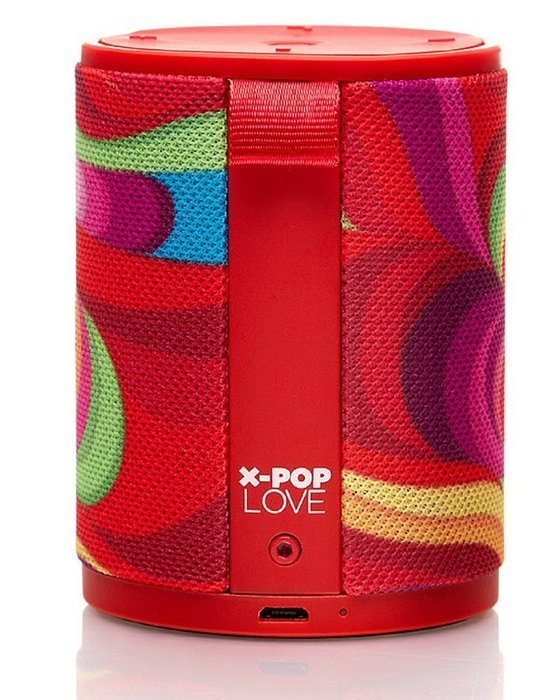 XDREAM X-POP Bluetooth Speaker - Retail Packaging - Red N4