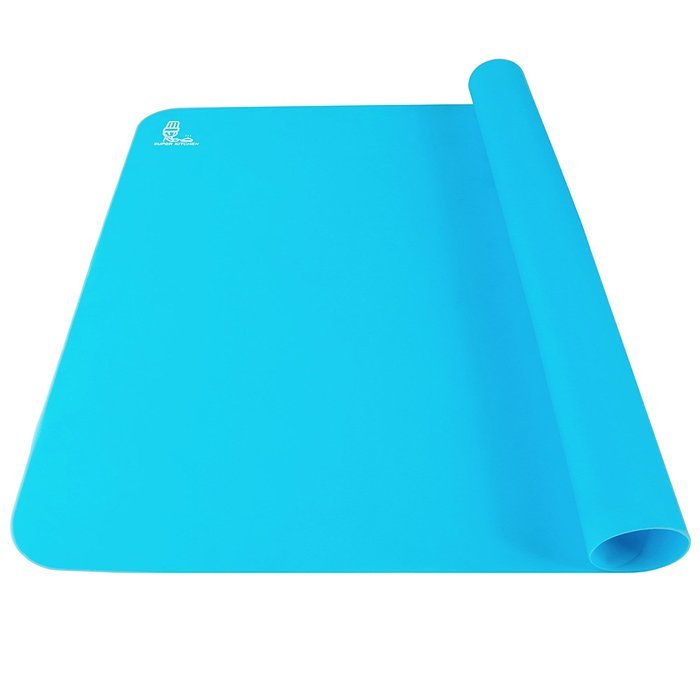 Super Kitchen Food Grade Silicone Pastry Mat Extra Large Nonstick Baking Mat Oven Fondant Counter Mat 23.4 By...