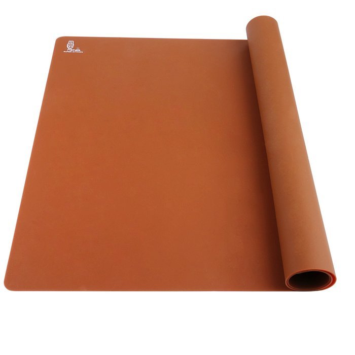 Super Kitchen Food Grade Silicone Pastry Mat Extra Large Nonstick Baking Mat Oven Fondant Counter Mat 23.4 By... N18